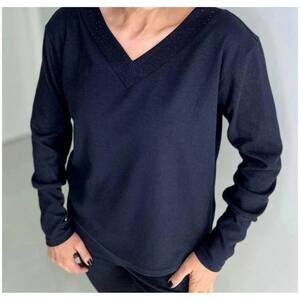 NEW ETHYL taylor v-neck top in black